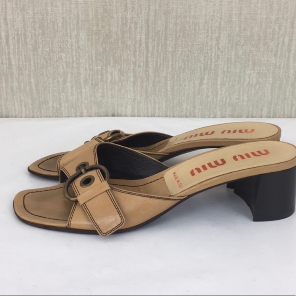 Miu miu sandals made in Italy🇭🇺